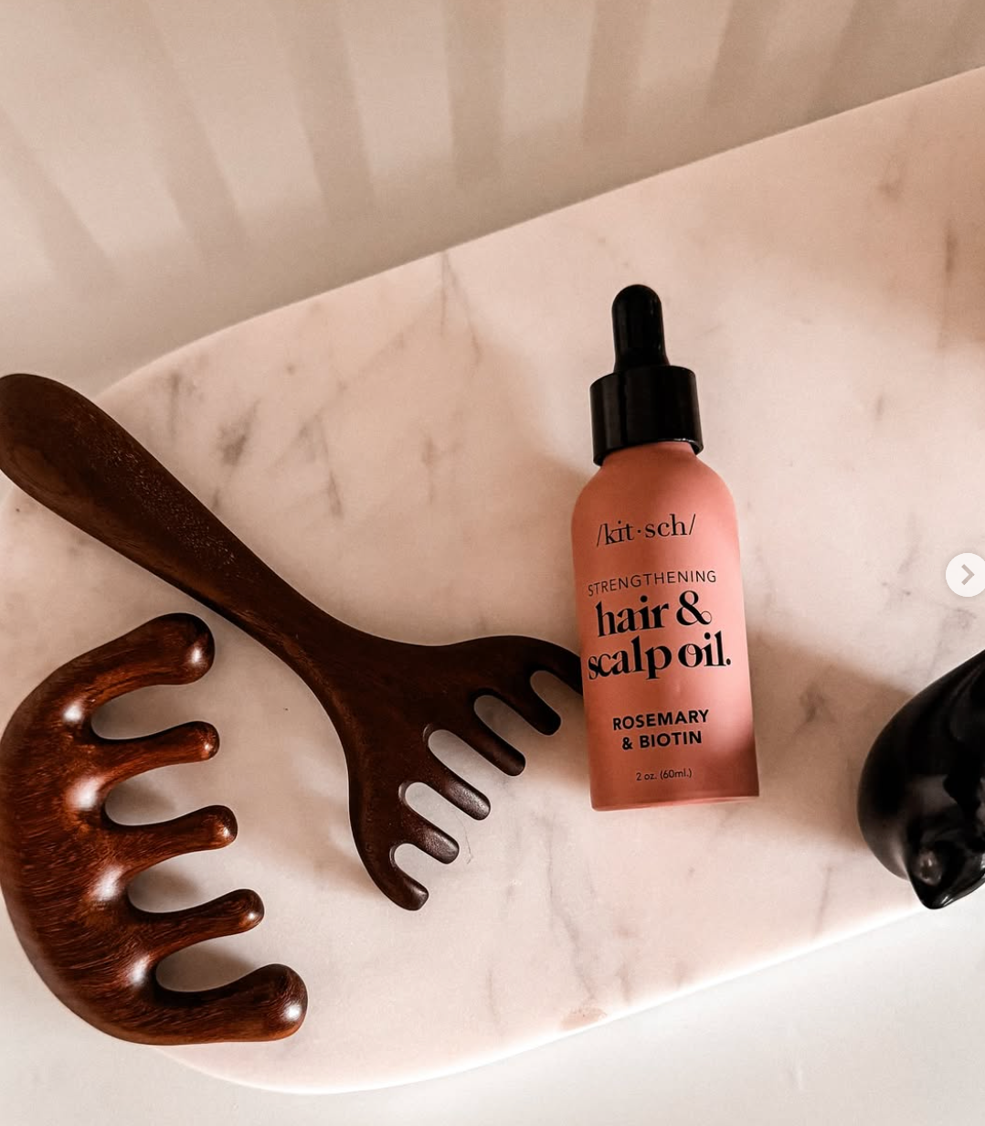 kit-sch تجربتي مع زيت الشعر من