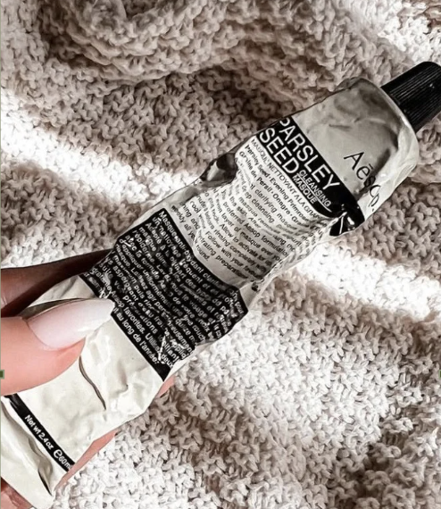 Aesop Parsley Seed تجربتي مع ماسك